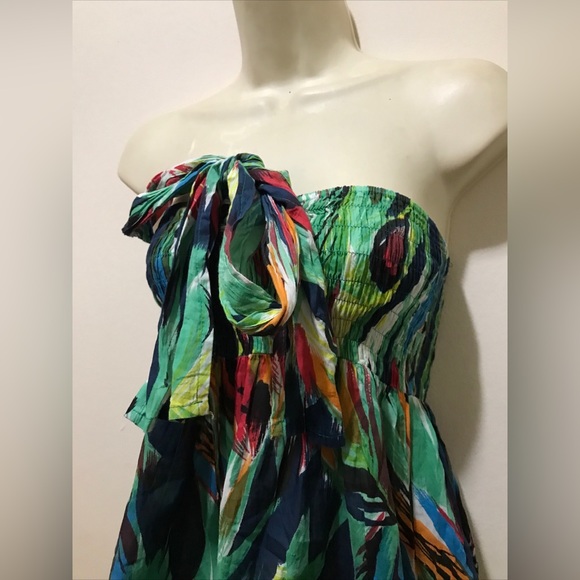 funky people smocked dress Small NWT - Picture 3 of 8